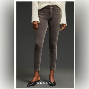Anthropologie Pilcro High-Rise Skinny Corduroy Pants Size 31